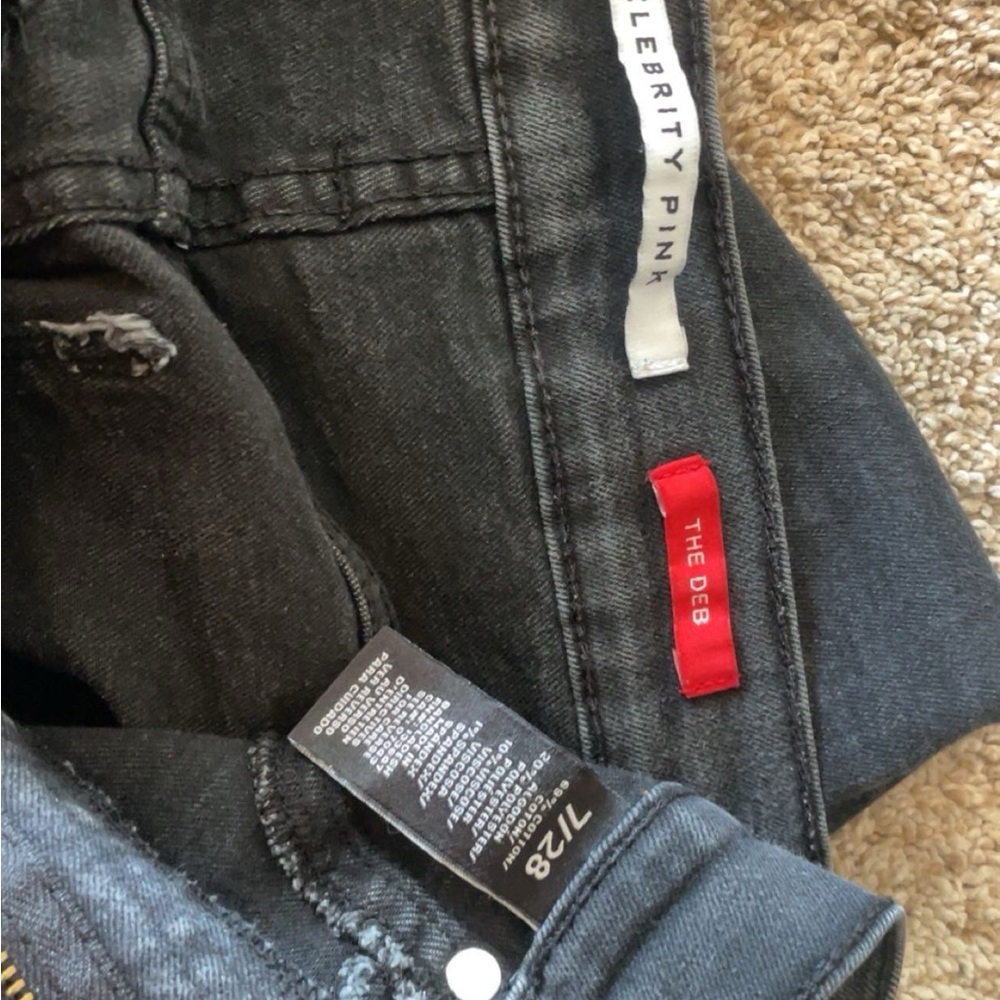 Celebrity Pink Dark Wash Denim